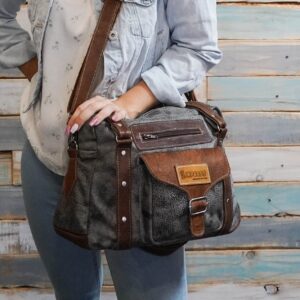 Dark Grey Satchel